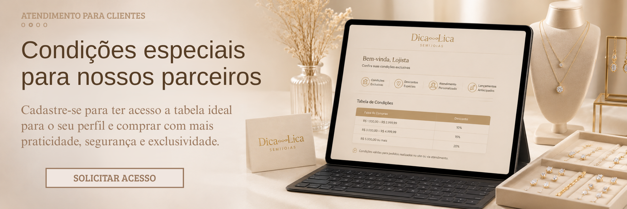 Atendimento para lojistas